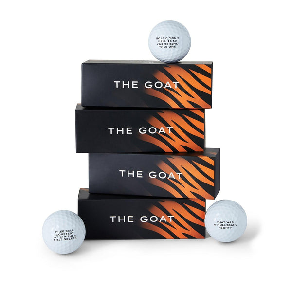 The Original Goat Golf Balls - 3 Pack - Goat Golf Apparel - Premium Golf Products