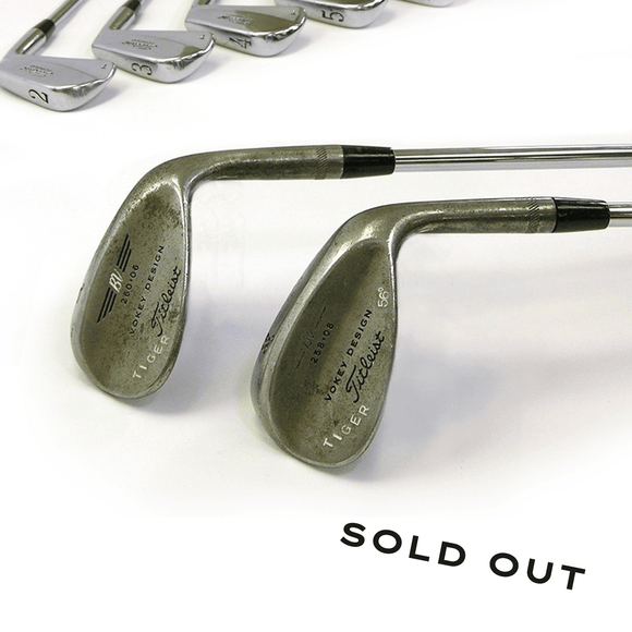 Tiger Woods Historic Golf Irons - Goat Golf Apparel - Premium Golf Products